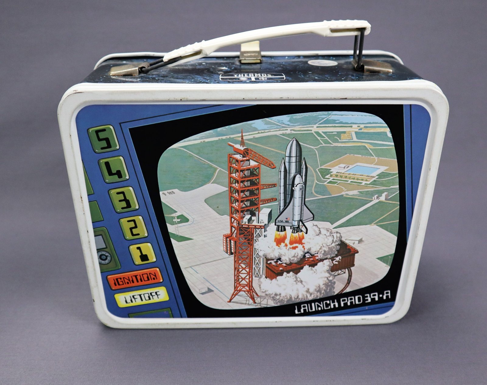 1958 Satellite Futuristic Space Lunch Box
