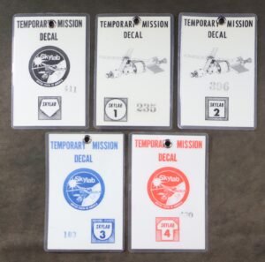 Skylab Full Set Temporary Mission Passes